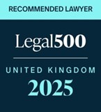 Legal 500 2025 recommended lawyer
